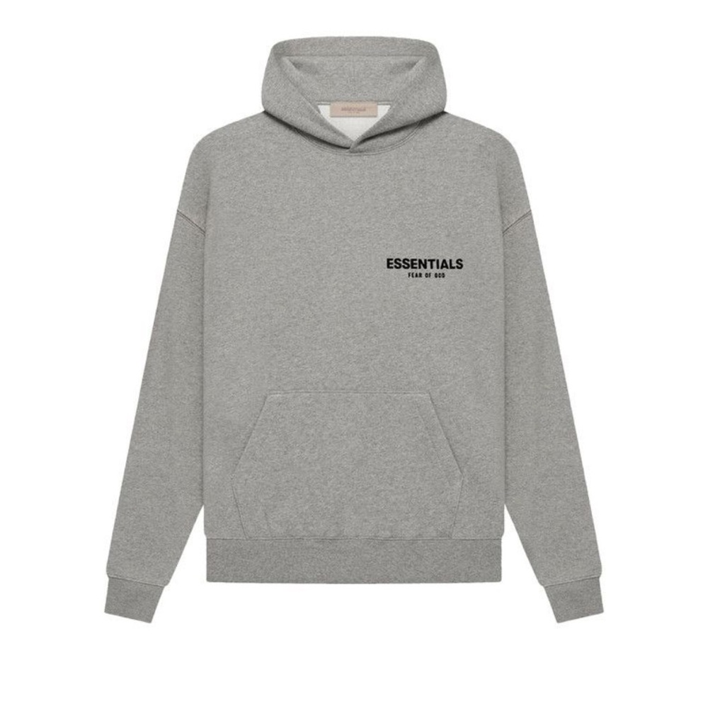 Fear of God Essentials Hoodie 'Dark Oatmeal'